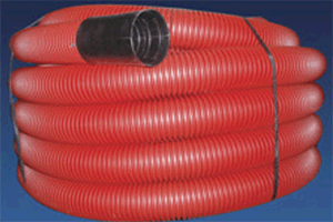 двуслойные двустенные трубы для подземной прокладки кабеля копос